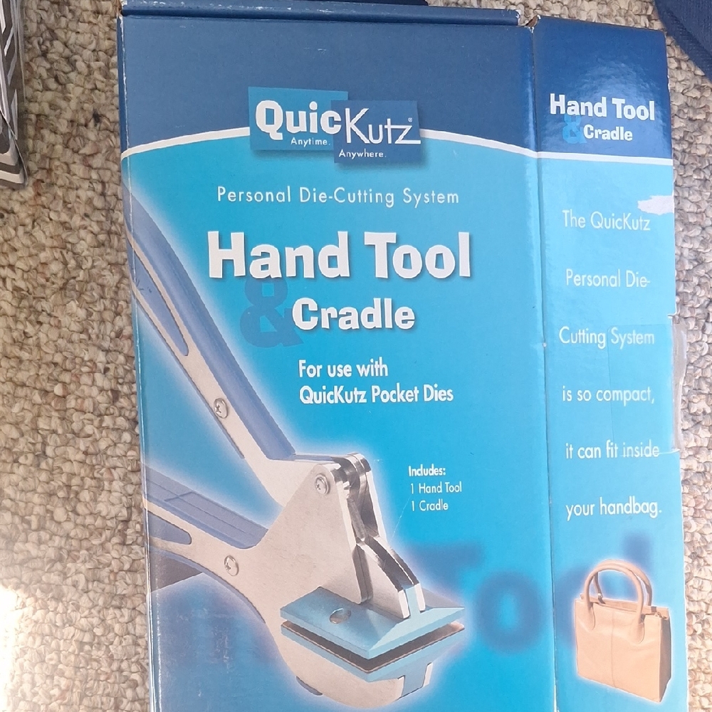 Hand Tool & Cradle - Blue